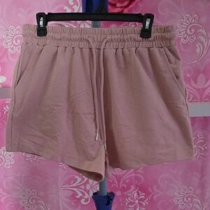 Women's Athletic Shorts in Soft Pink